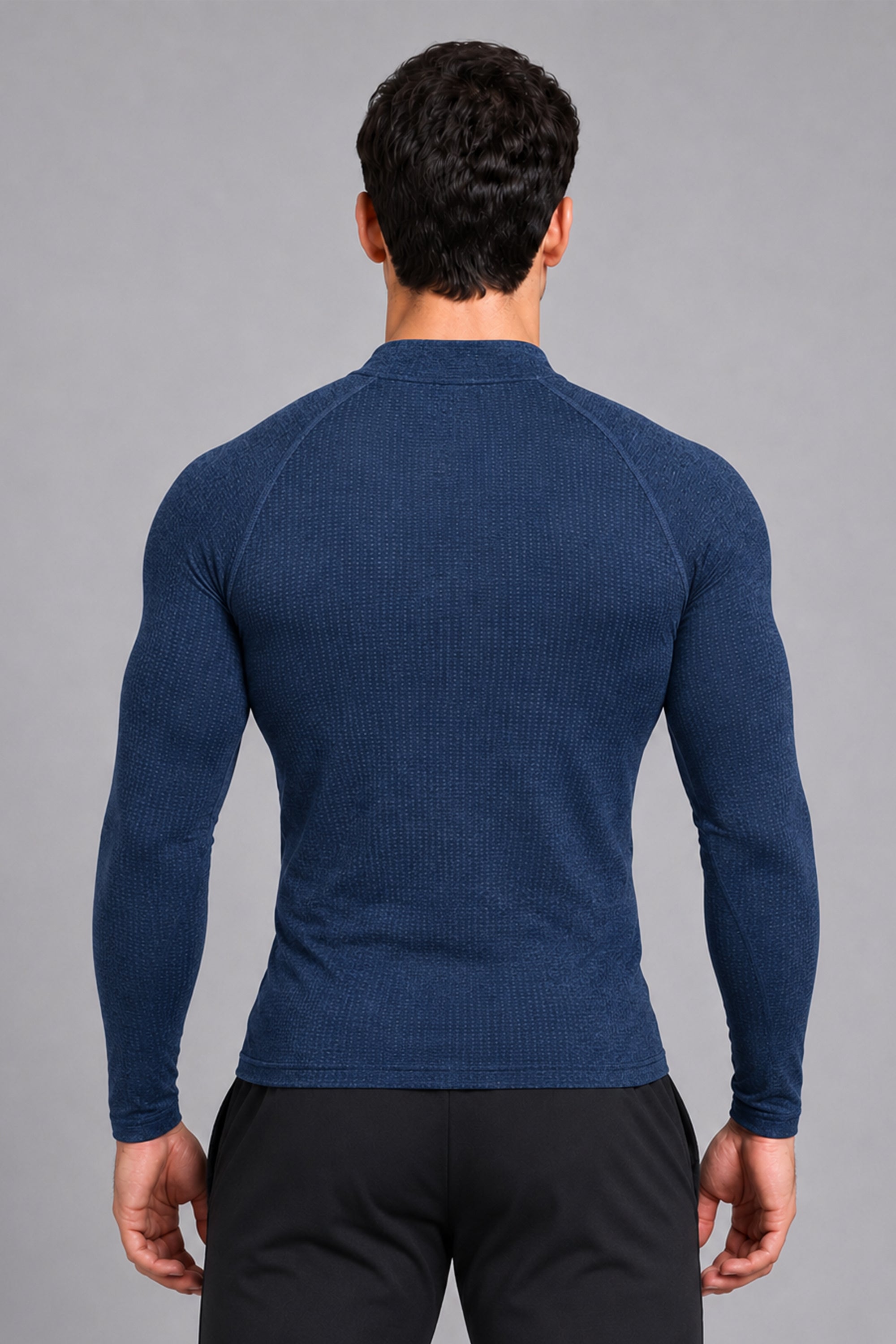 Stride Tech Performance Quarter-Zip Midlayer Navy