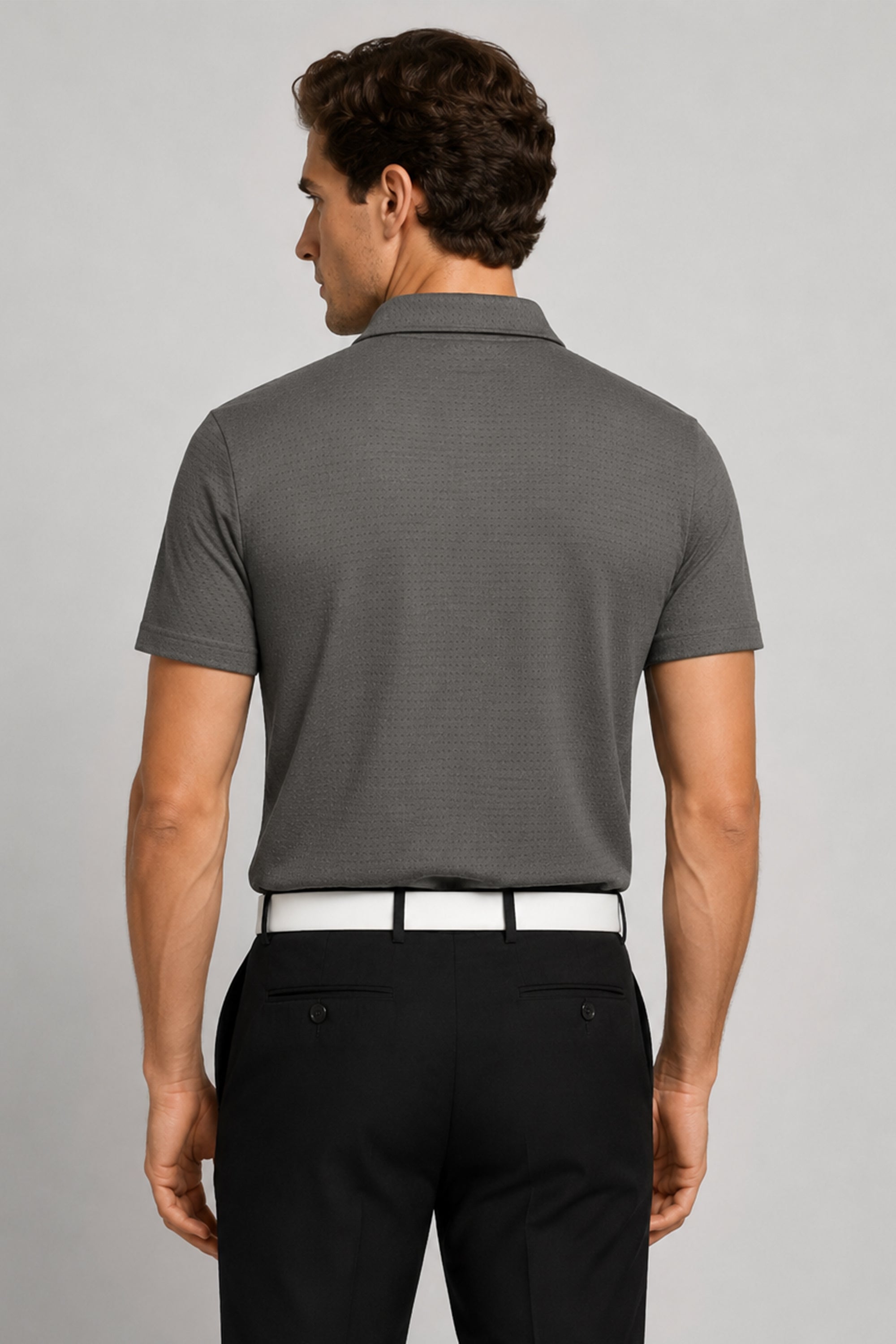 CLASSIC V GOLF POLO GREY