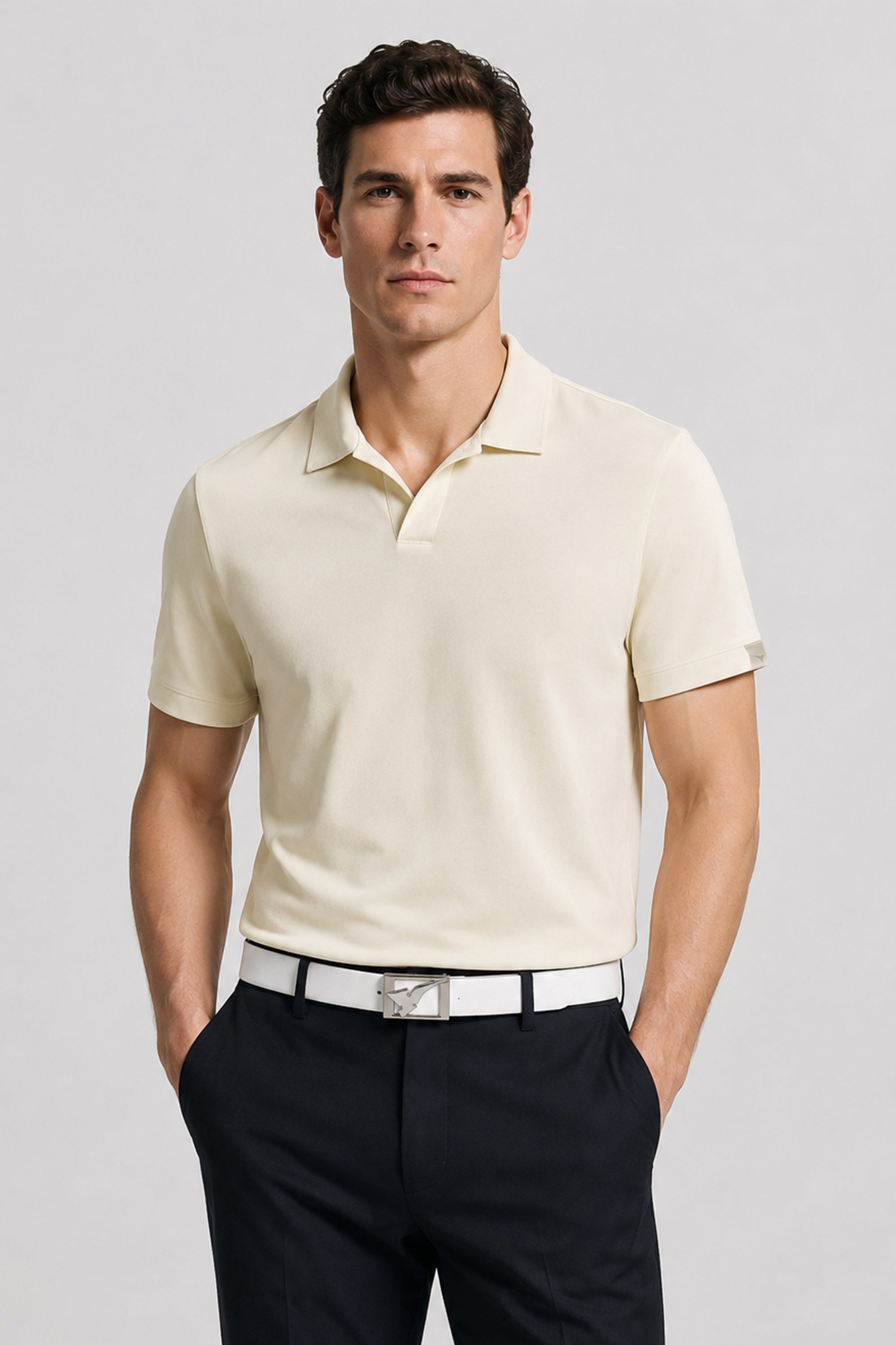 CLASSIC V GOLF POLO BEIGE