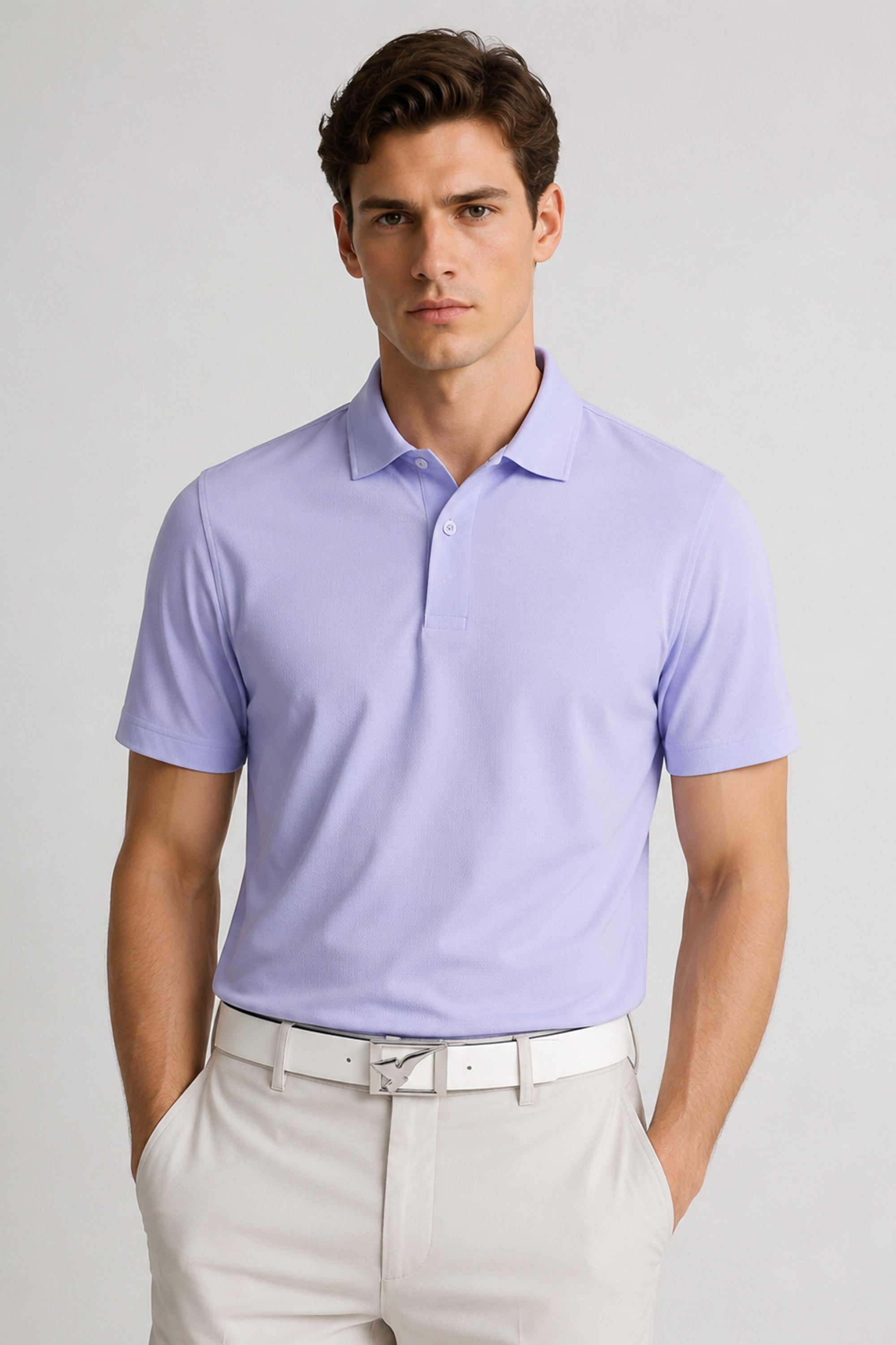 AREEZO MEN GOLF POLO Pale Blue