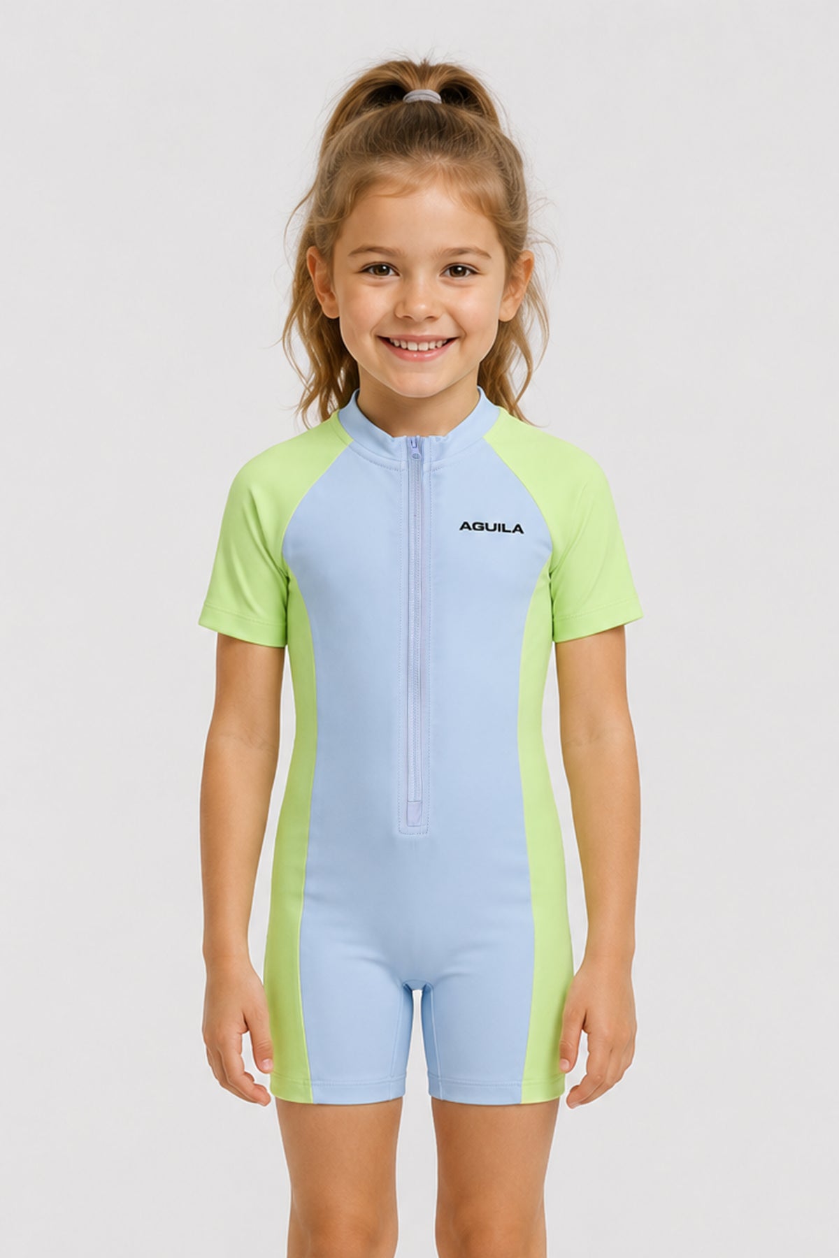 Girls' Dolphin Dazzle Sky Blue/Yellow