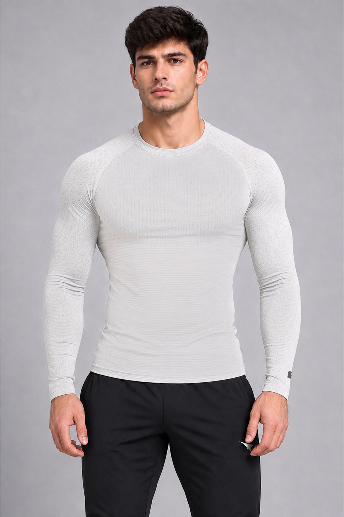 Hyper-Breathable Performance Long Sleeve Shirt White