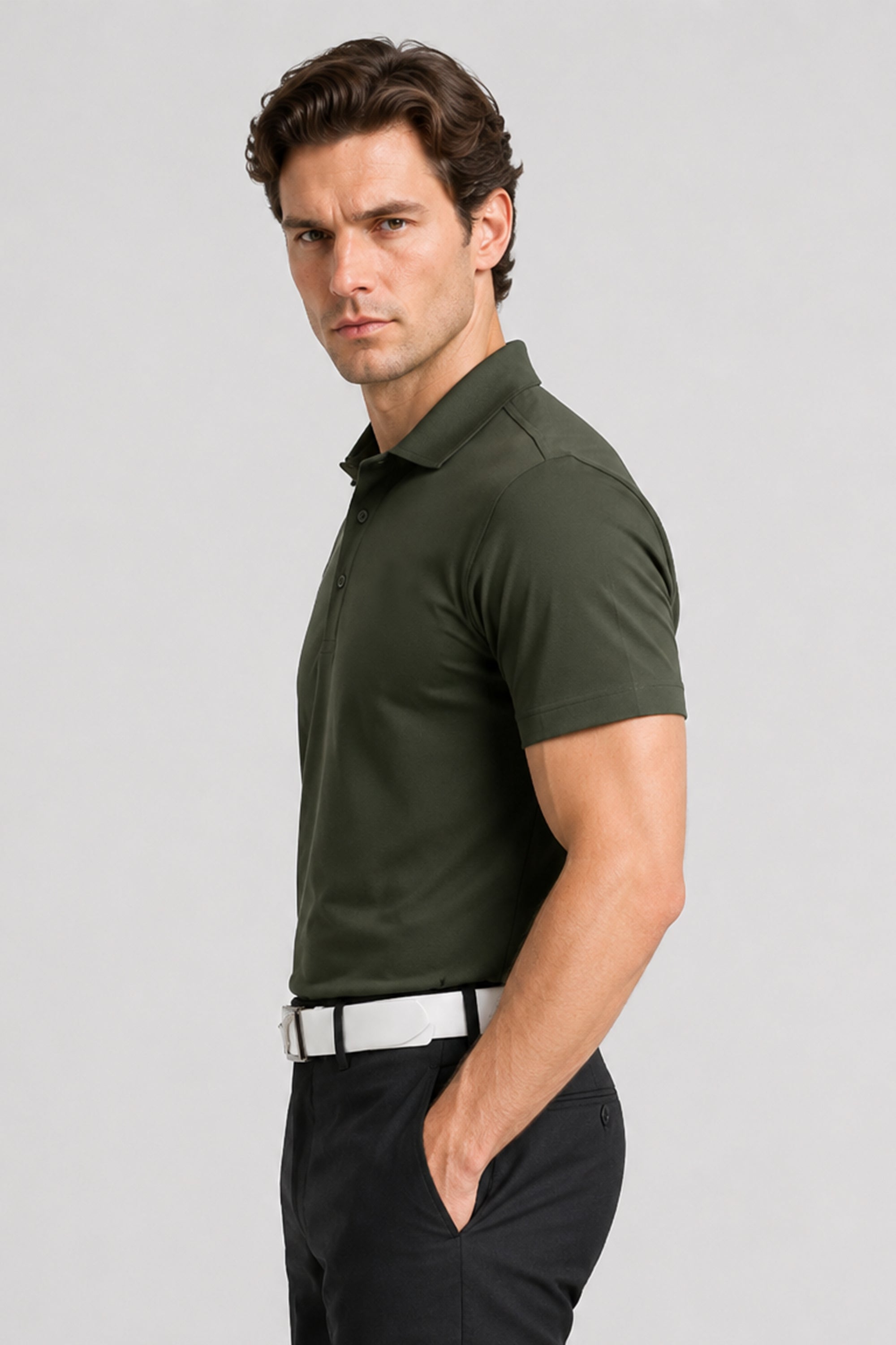 AREZZO GOLF POLO OLIVE