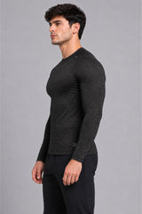 Hyper-Breathable Performance Long Sleeve Shirt Black