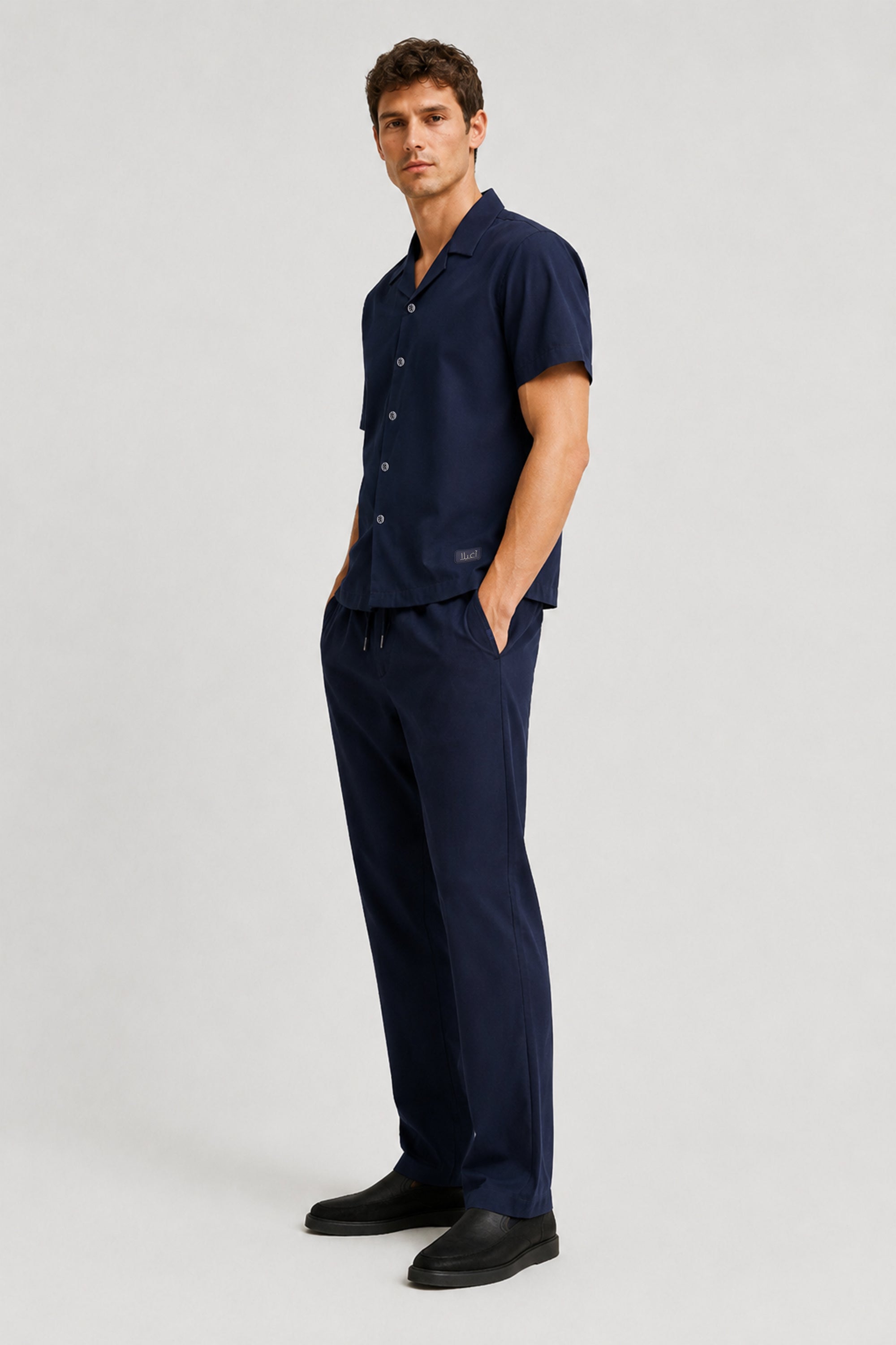 MEN CO-ORD SET PACK OF 3 - NAVY