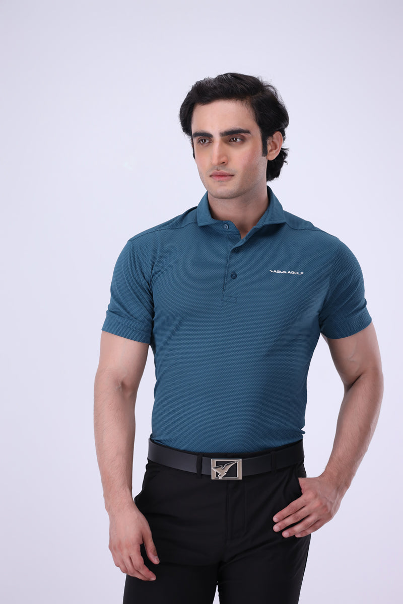 Nectar Teal Golf Polo