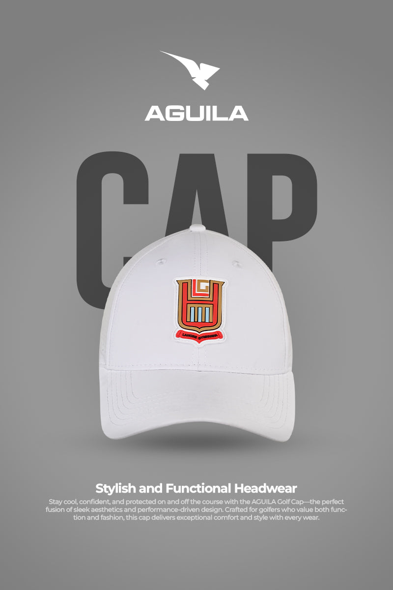 GOLF CAP GYM KHANA WHITE