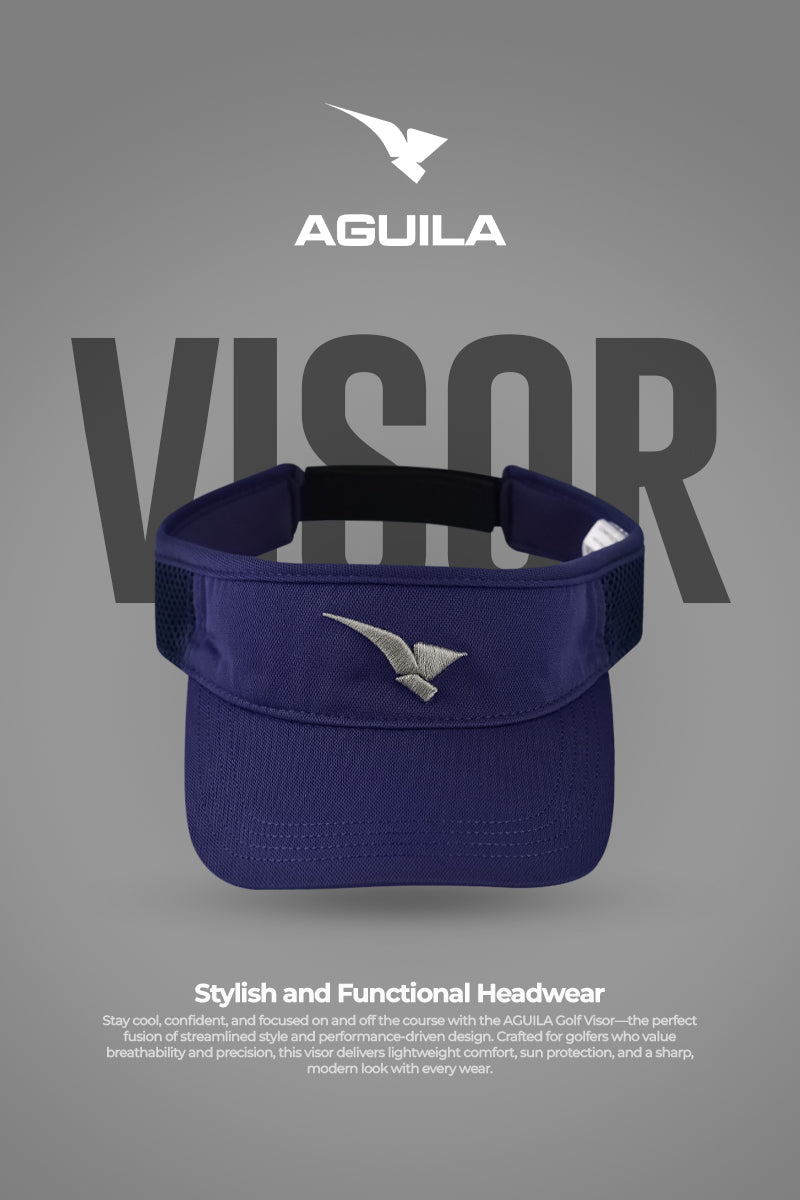 GOLF VISOR CAP NAVY