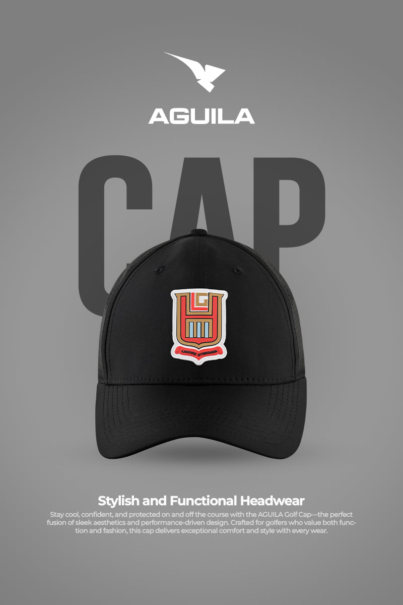 GOLF CAP GYM KHANA BLACK