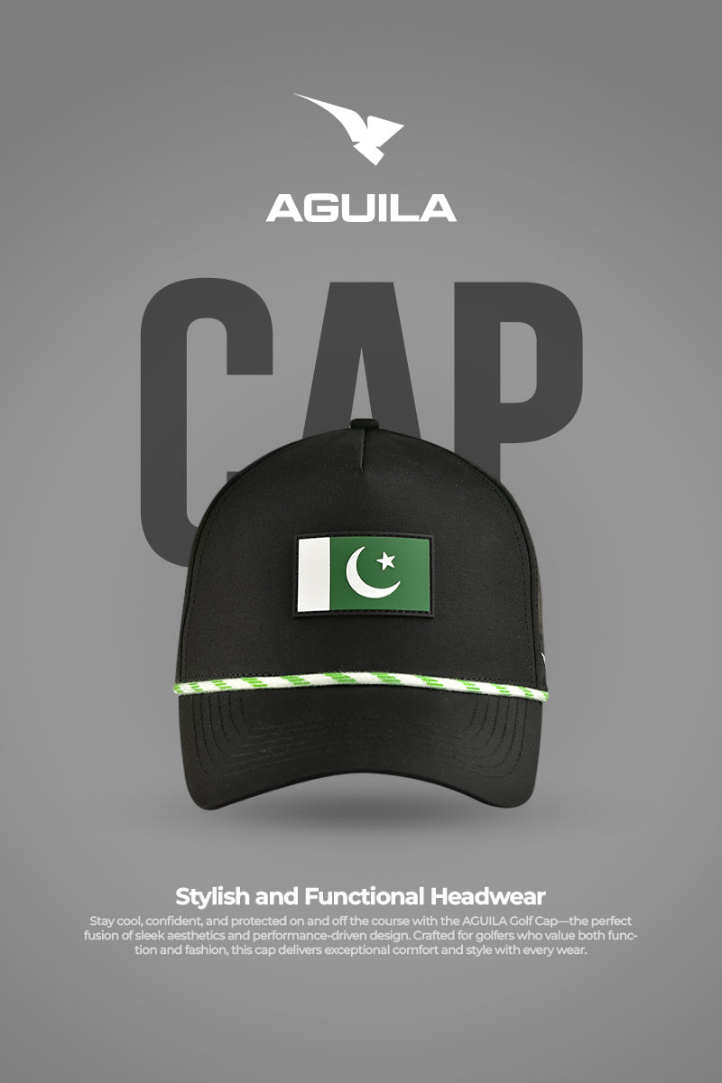 Pakistan Cap Black