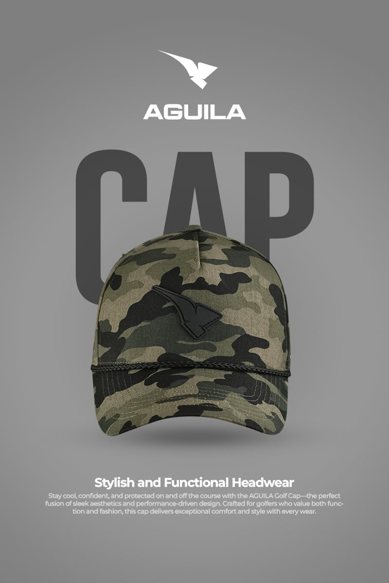 AGUILA CAMOUFLAGUE CAP-GREEN