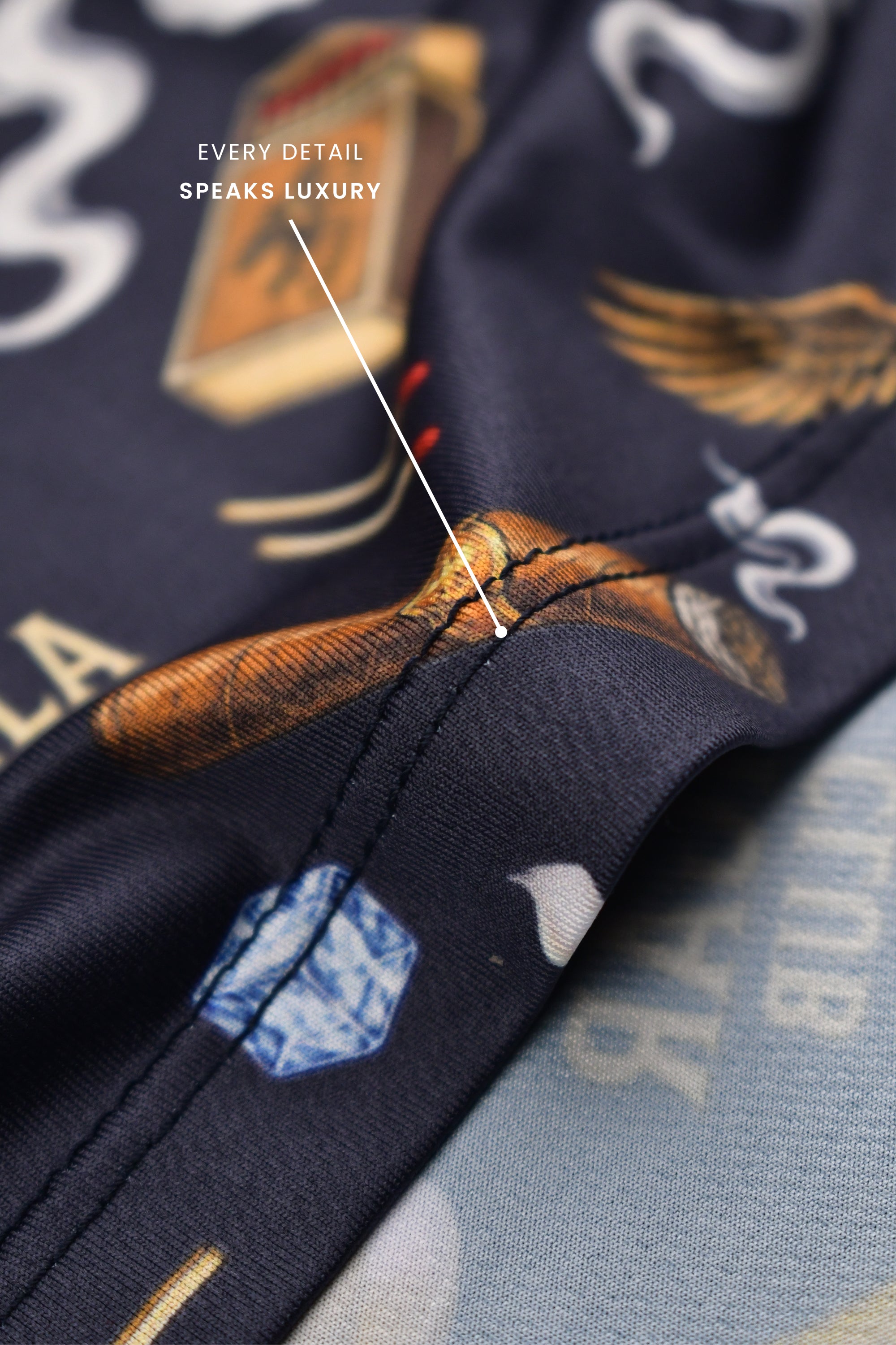 CIGAR MEN GOLF POLO NAVY