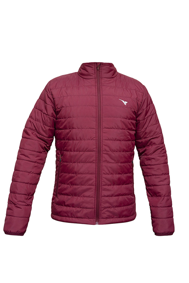 Crimson Puffer Jacket