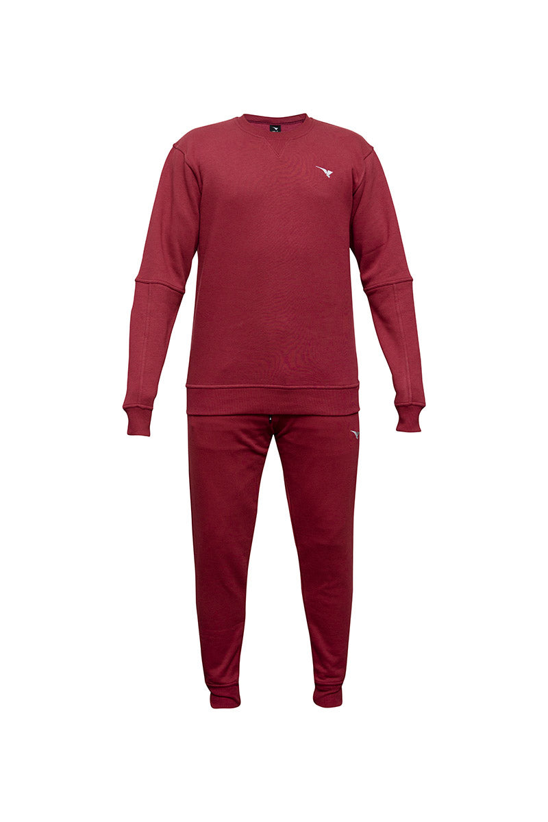 Burgundy Sweat Suit