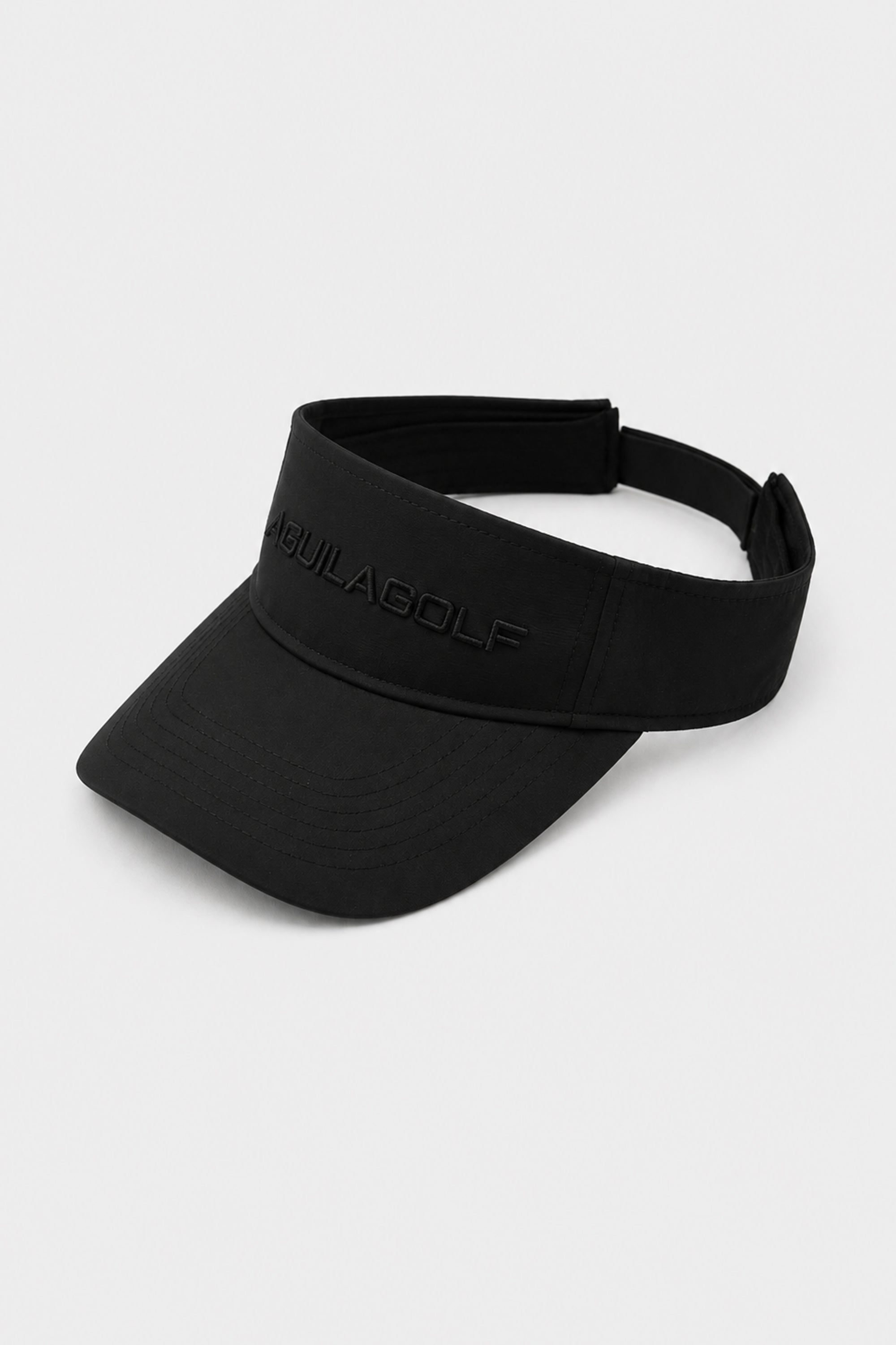 GOLF PRO VISOR CAP BLACK