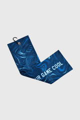GOLF TOWEL OCEAN BLUE
