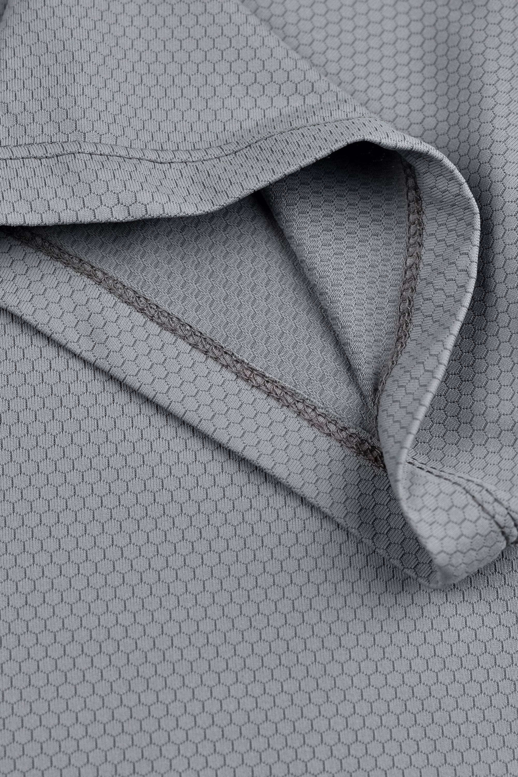 BUZZFIT T-SHIRT METALLIC GREY