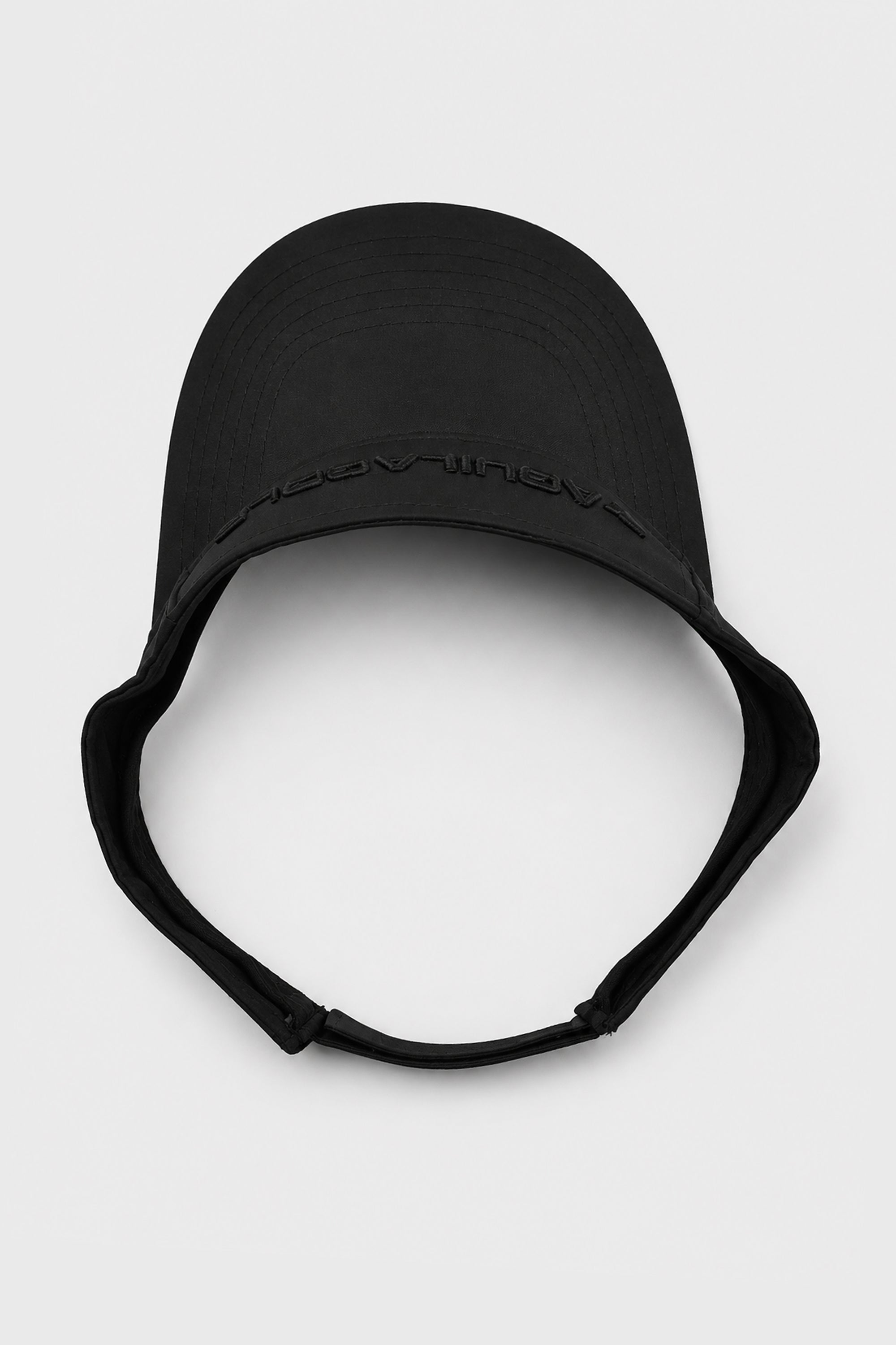GOLF PRO VISOR CAP BLACK