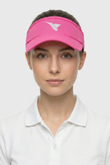 GOLF VISOR CAP HOT PINK