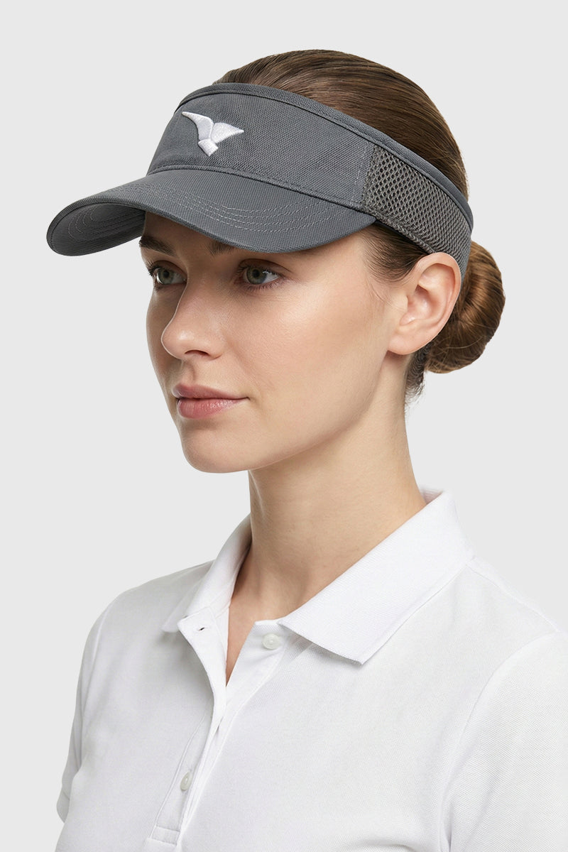 GOLF VISOR CAP DARK GREY