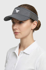 GOLF VISOR CAP DARK GREY