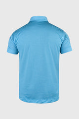 SWIFT MEN GOLF POLO CYAN