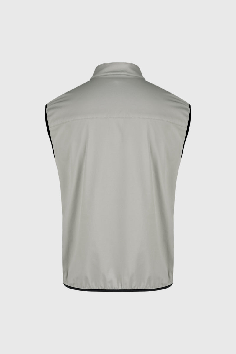 MEN GOLF VEST ASH GREY