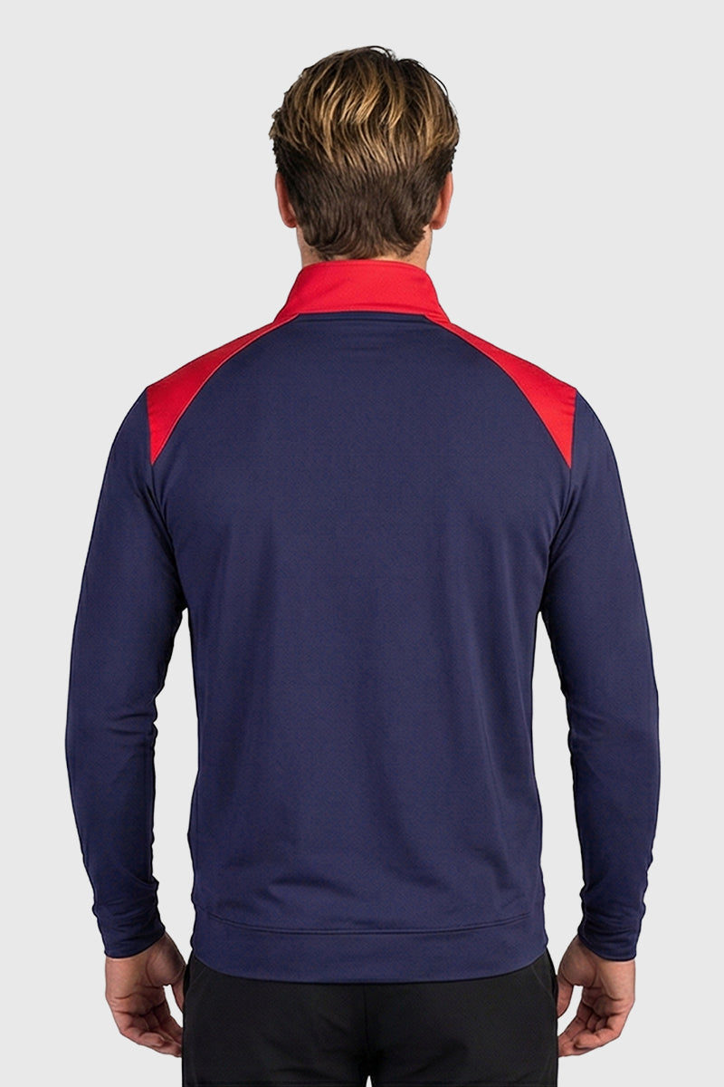 AD SWING MIDLAYER NAVY / RED
