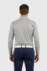 Midnight Men LS Golf Polo ASH GREY