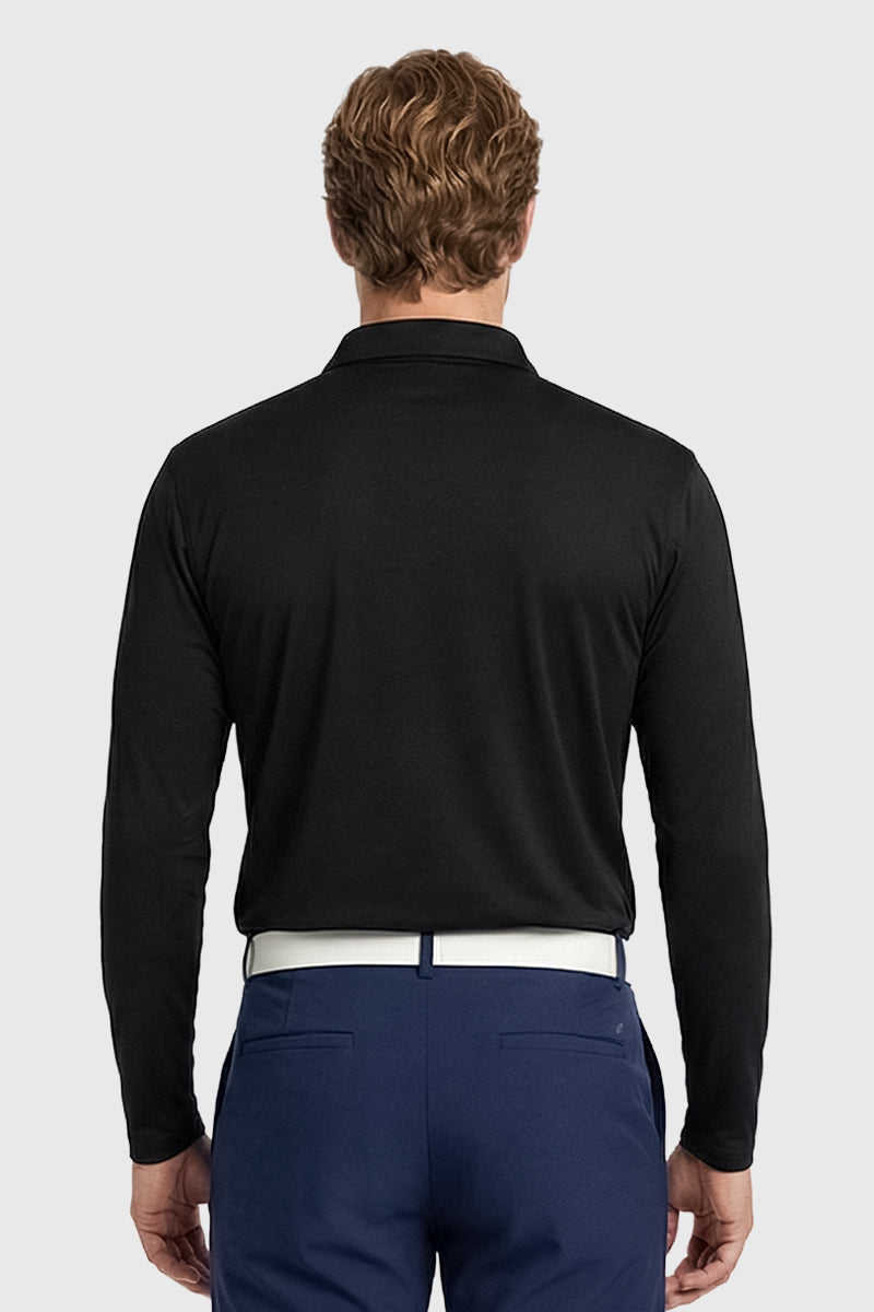 Midnight Men LS Golf Polo