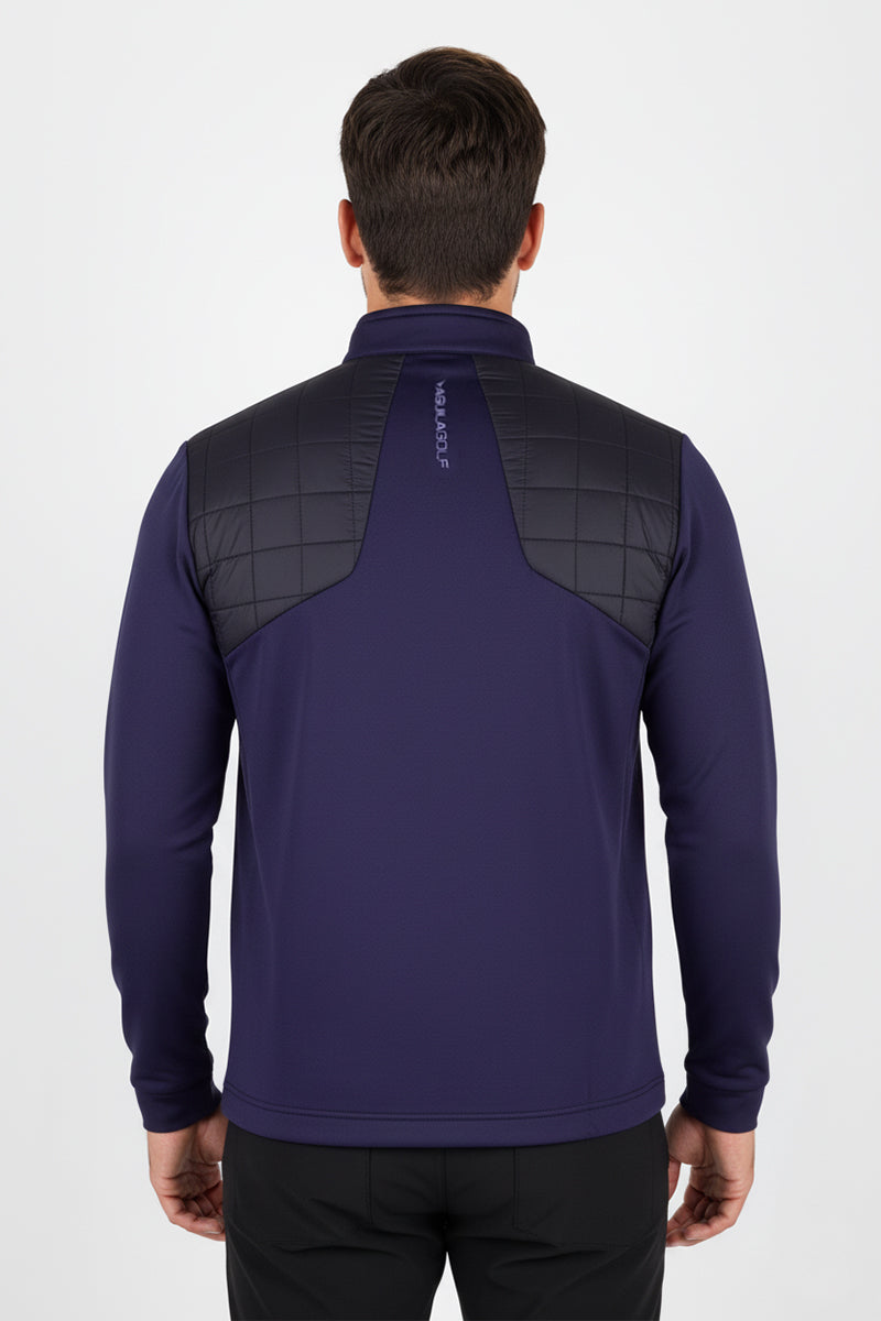 CALIDO BUBBLE NAVY MIDLAYER