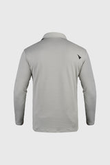 Midnight Men LS Golf Polo ASH GREY