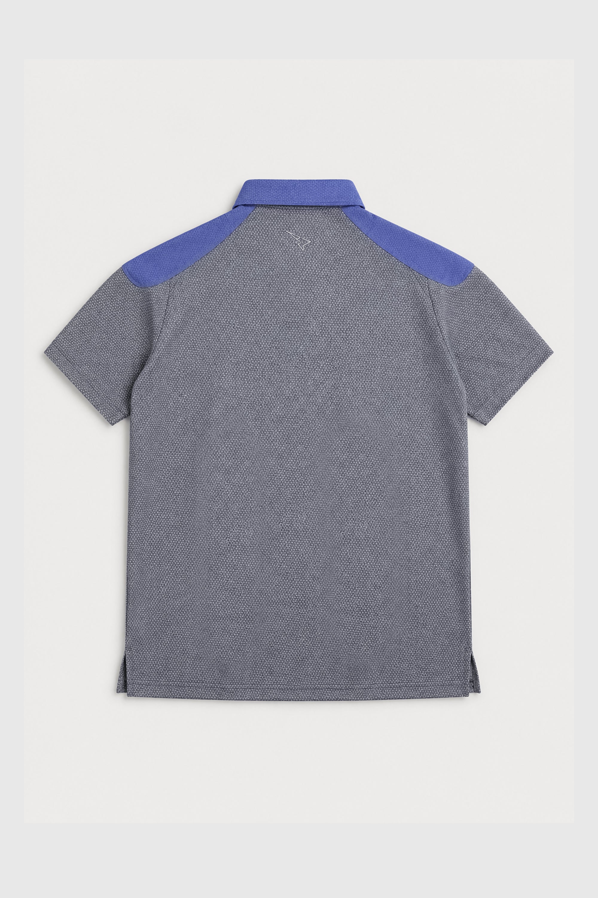 CUT AWAY MEN GOLF POLO GREYBLUE
