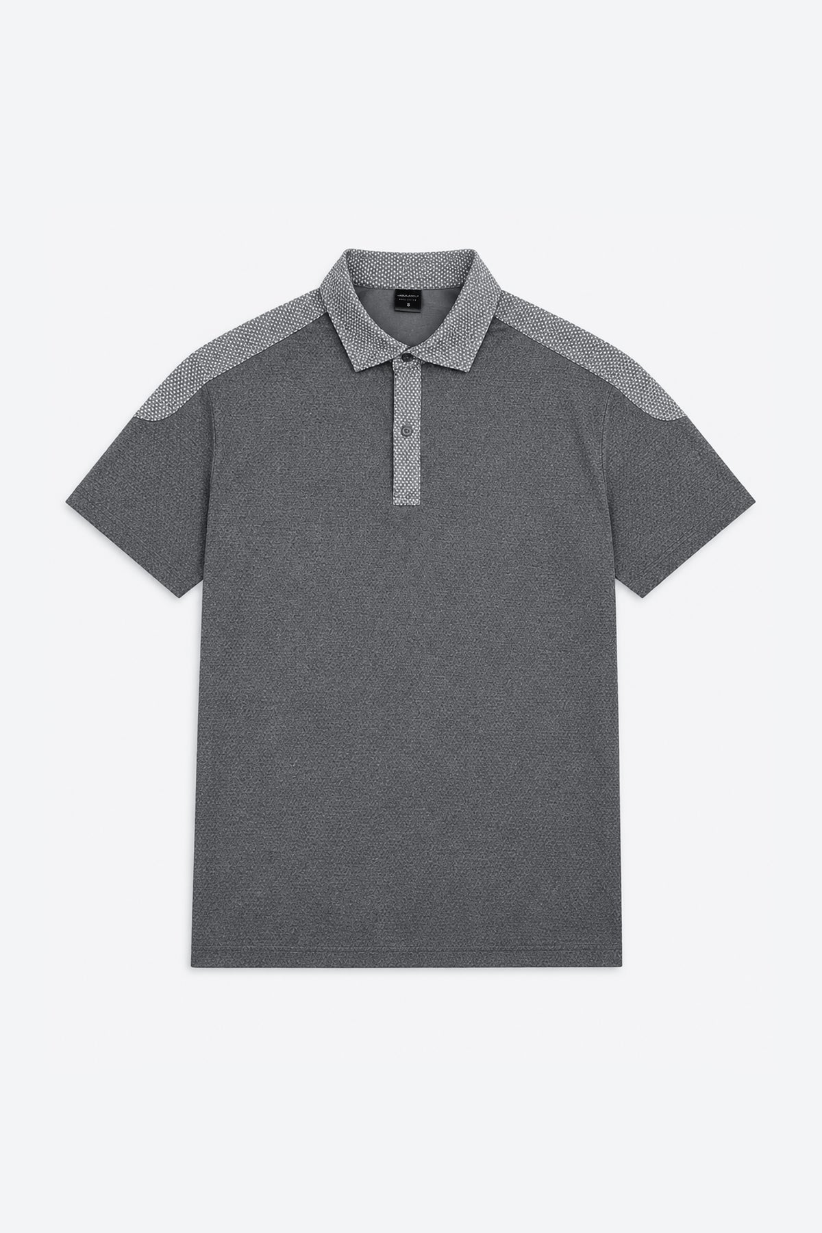 CUT AWAY MEN GOLF POLO Dark Grey