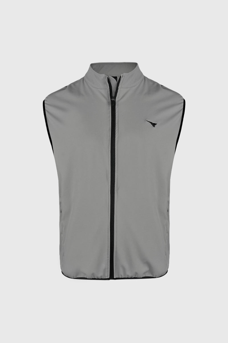 Men Golf Vest Foge Grey