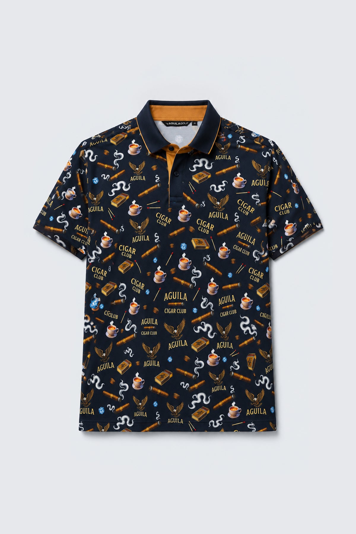 CIGAR MEN GOLF POLO NAVY