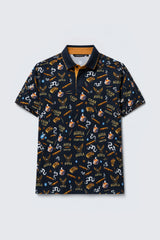 CIGAR MEN GOLF POLO NAVY