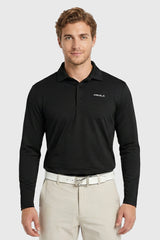 Midnight Men LS Golf Polo