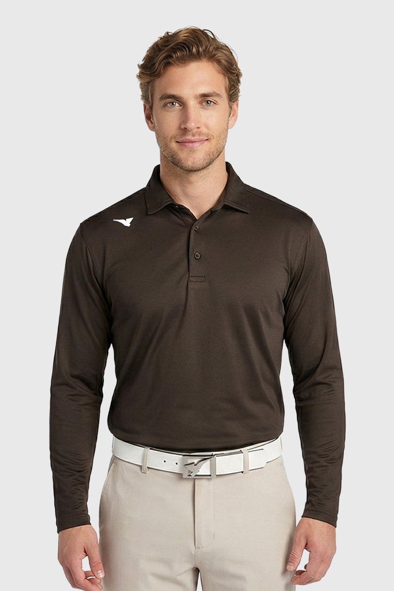 Midnight Men LS Golf Polo