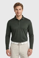 Midnight Men LS Golf Polo