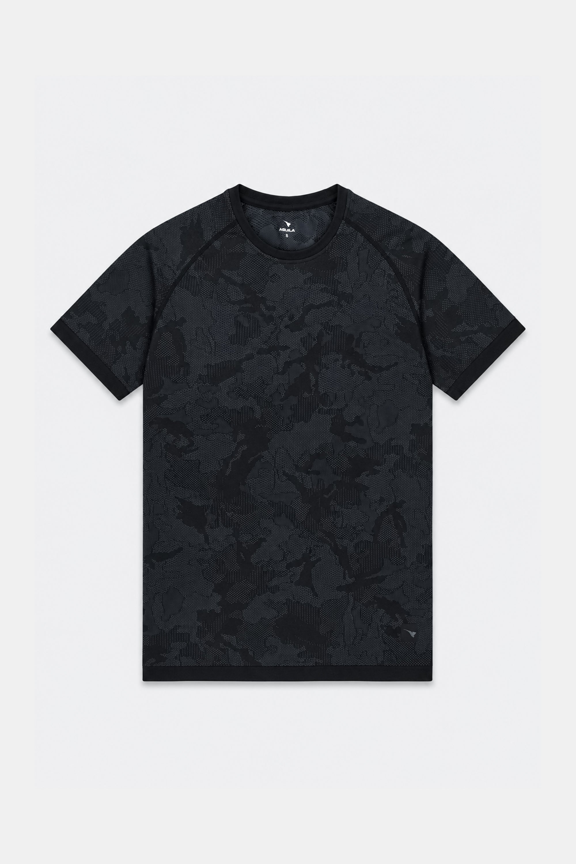 Aguila Tech Athletic Shirt Black Camou
