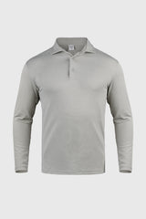 Midnight Men LS Golf Polo ASH GREY