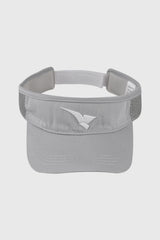 GOLF VISOR CAP SILVER GREY