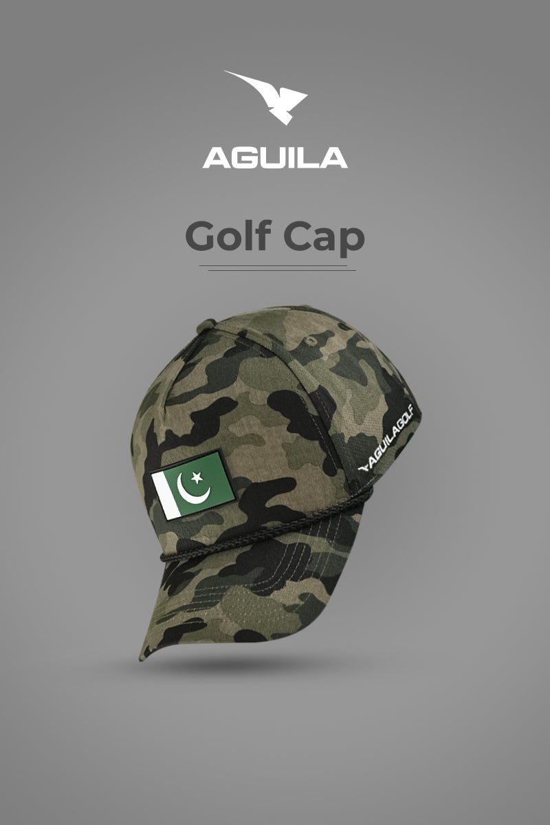 Pakistan Cap Green Camo
