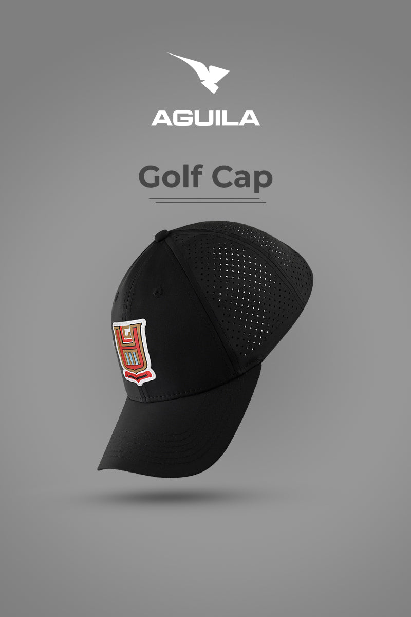 GOLF CAP GYM KHANA BLACK