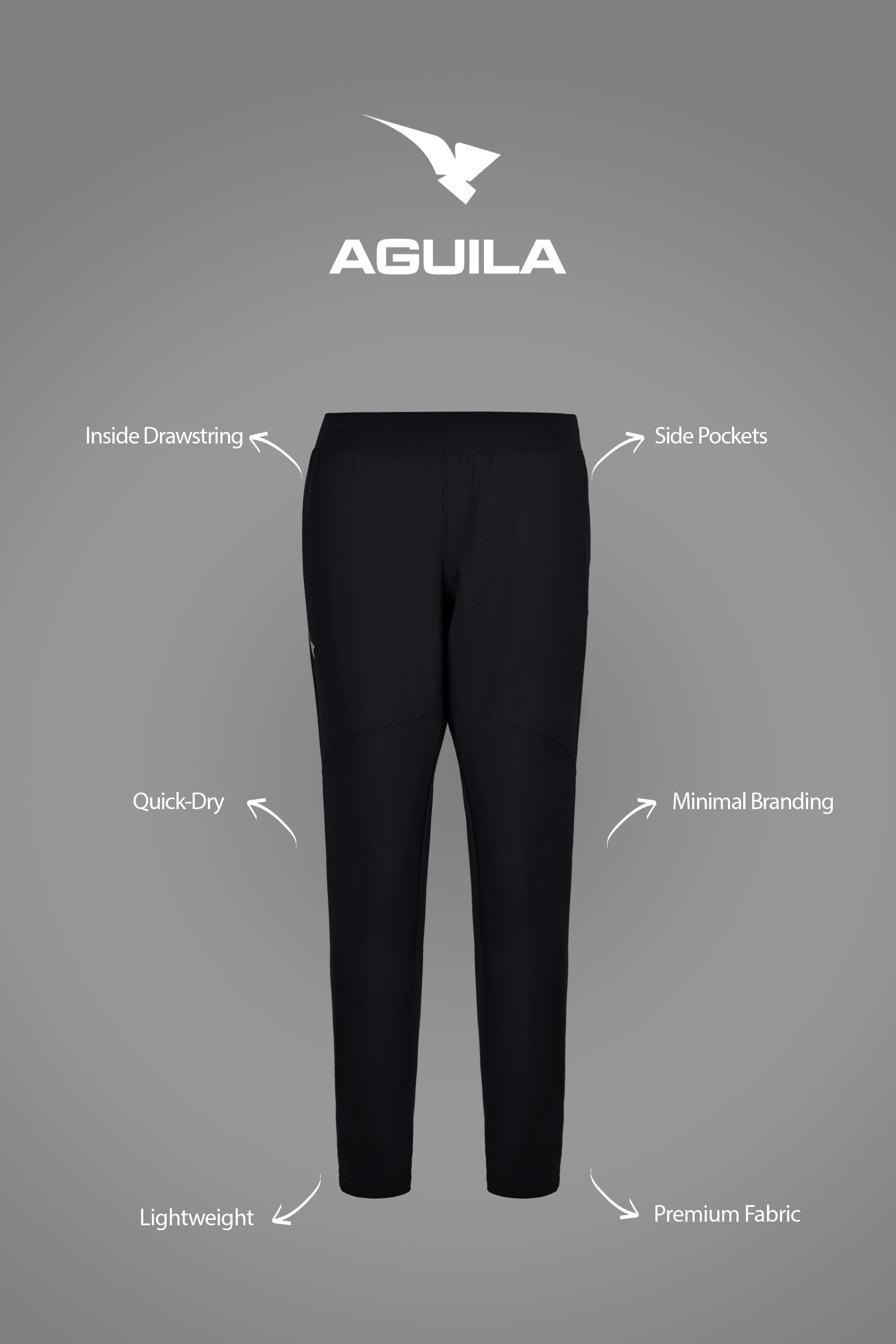 KID'S LIFT LEGACY TROUSERS BLACK