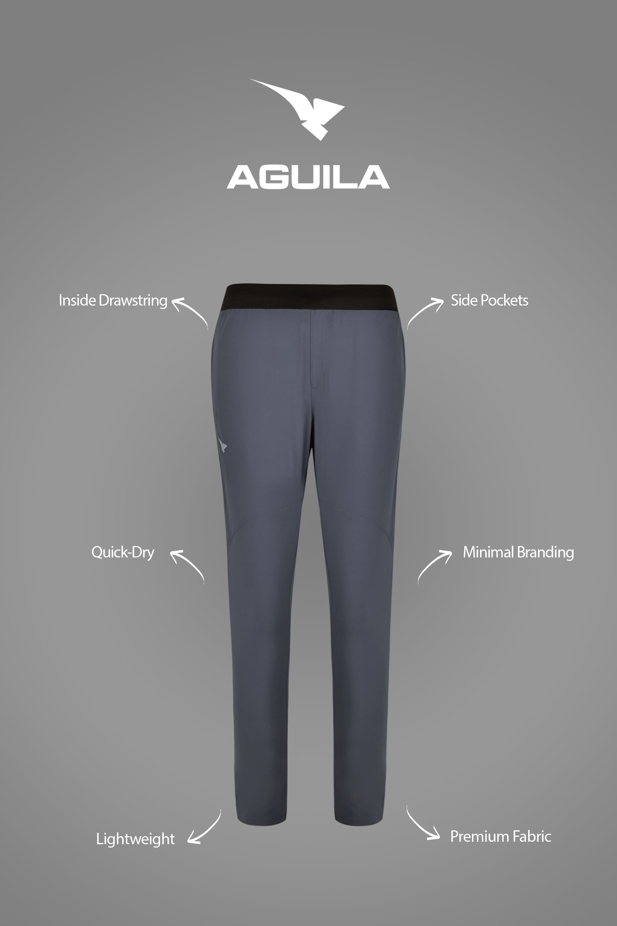 KID'S LIFT LEGACY TROUSERS CHARCOAL