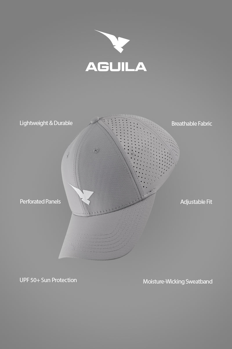 GOLF CAP NEW SILVER GREY