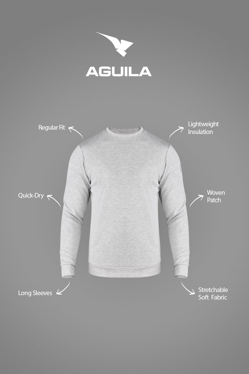 Aguila Essential sweatshirt (Light Grey)