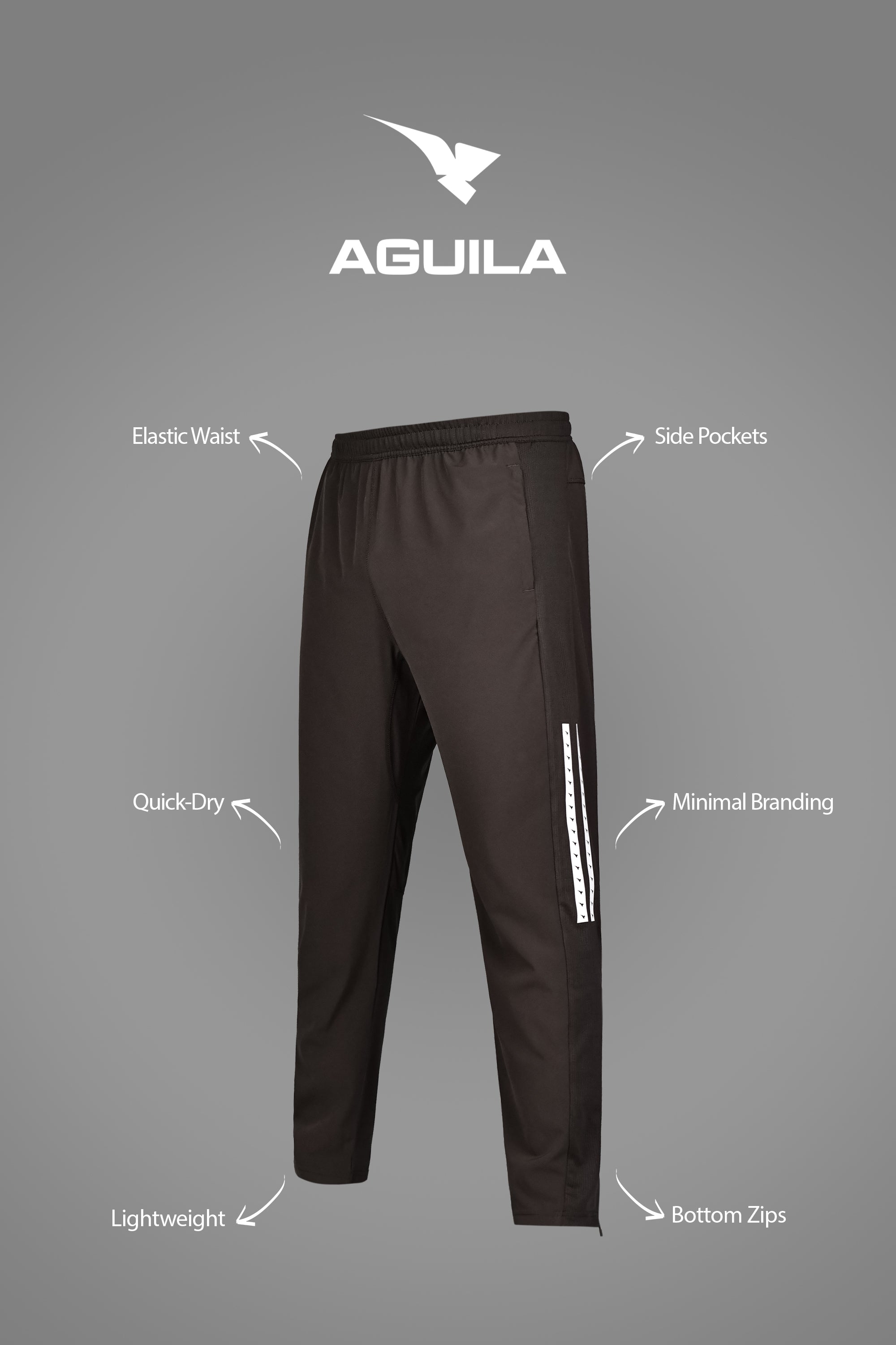 BARI GYM TROUSER BROWN